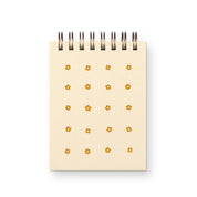 Flower Grid Mini Jotter Notebook