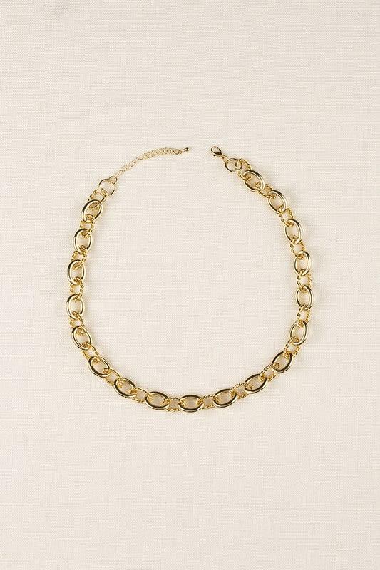 Bold Gold Chain Necklace - Sunday Golden