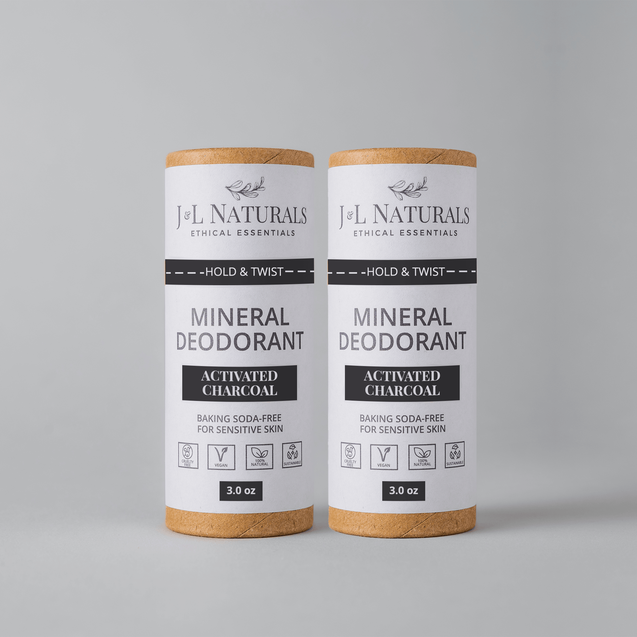 Mineral (Baking Soda-Free) Deodorant (Duo) - Sunday Golden