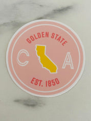 Golden State California | Sticker - Sunday Golden