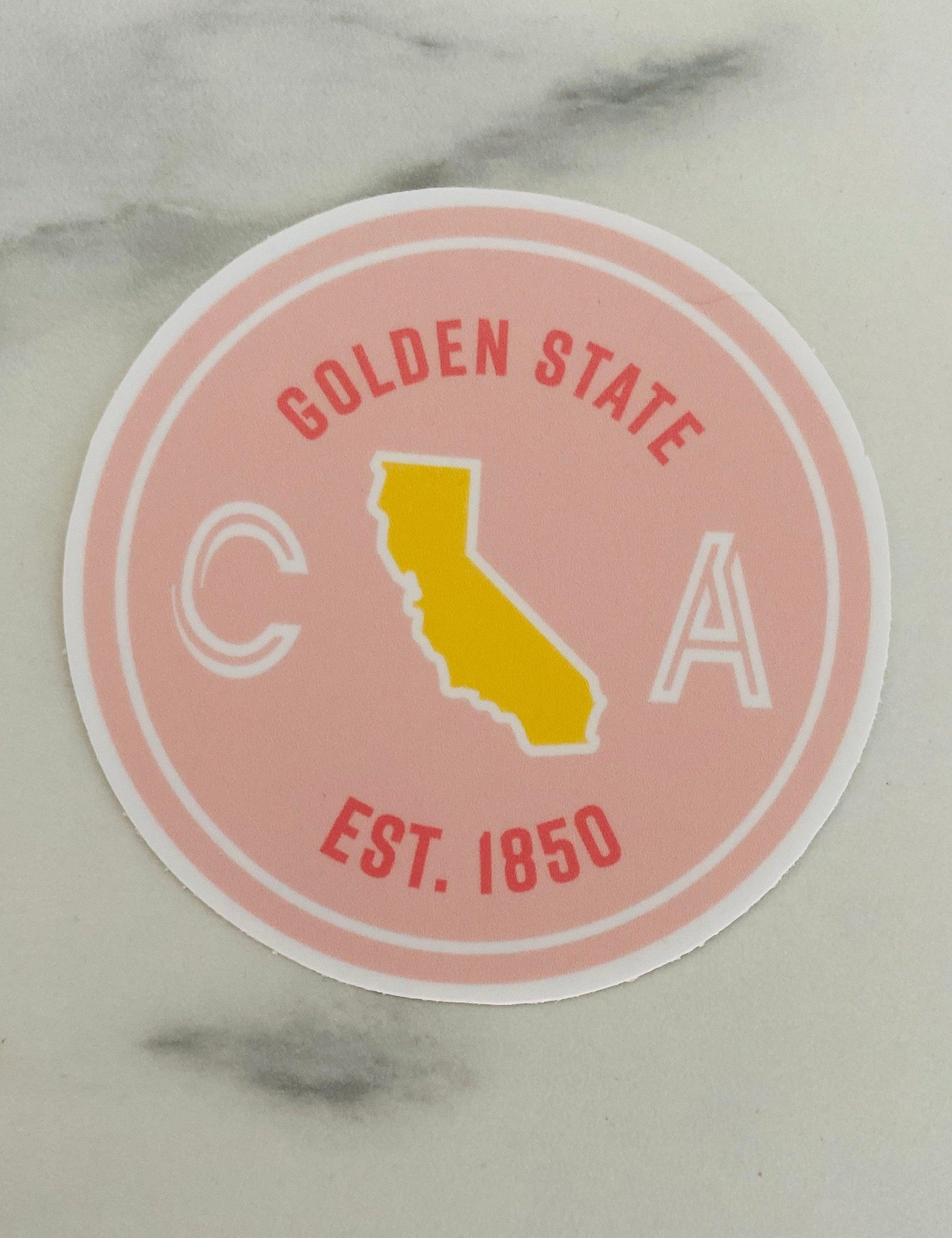 Golden State California | Sticker - Sunday Golden