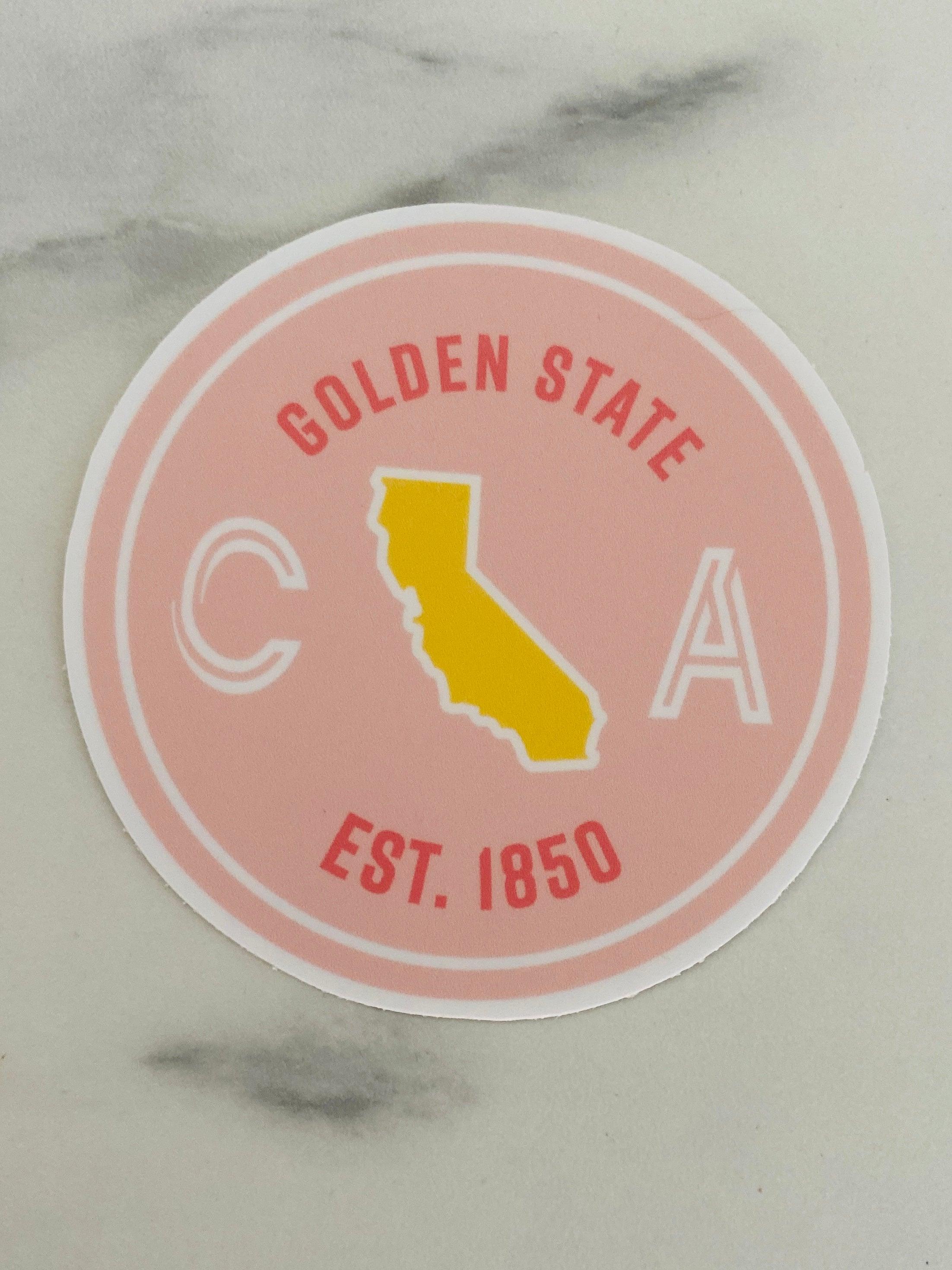 Golden State California | Sticker - Sunday Golden