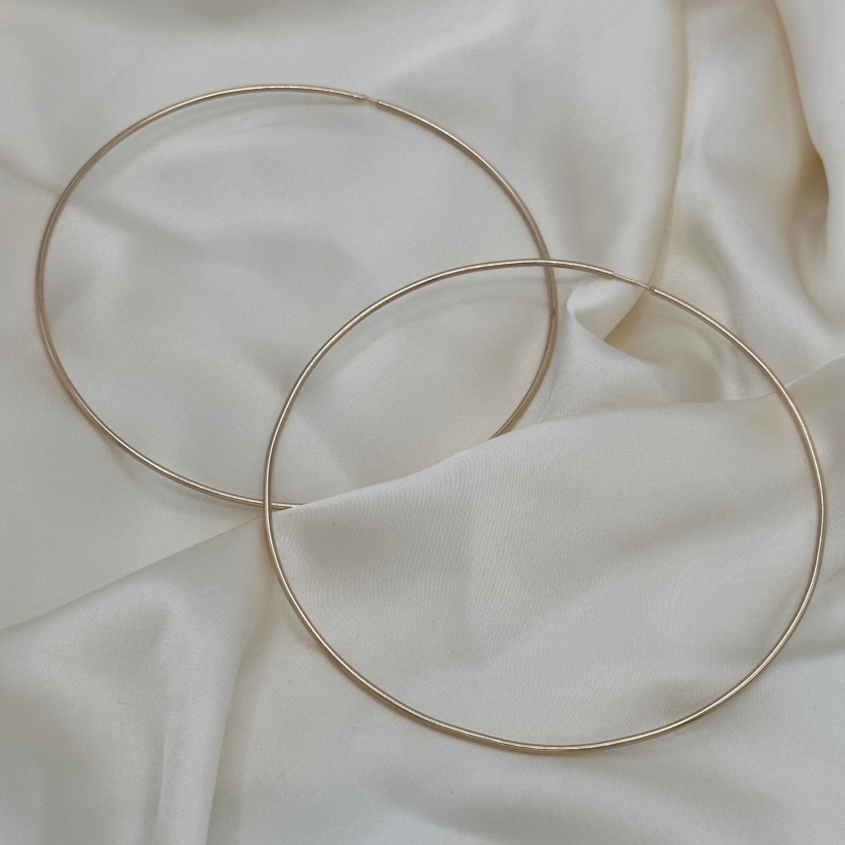 Sable Hoop Earring