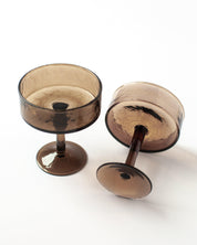 Handblown Hammered Coupe Cocktail Glass Set | 2 - Sunday Golden