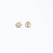 Zillah Stud Earrings - Sunday Golden