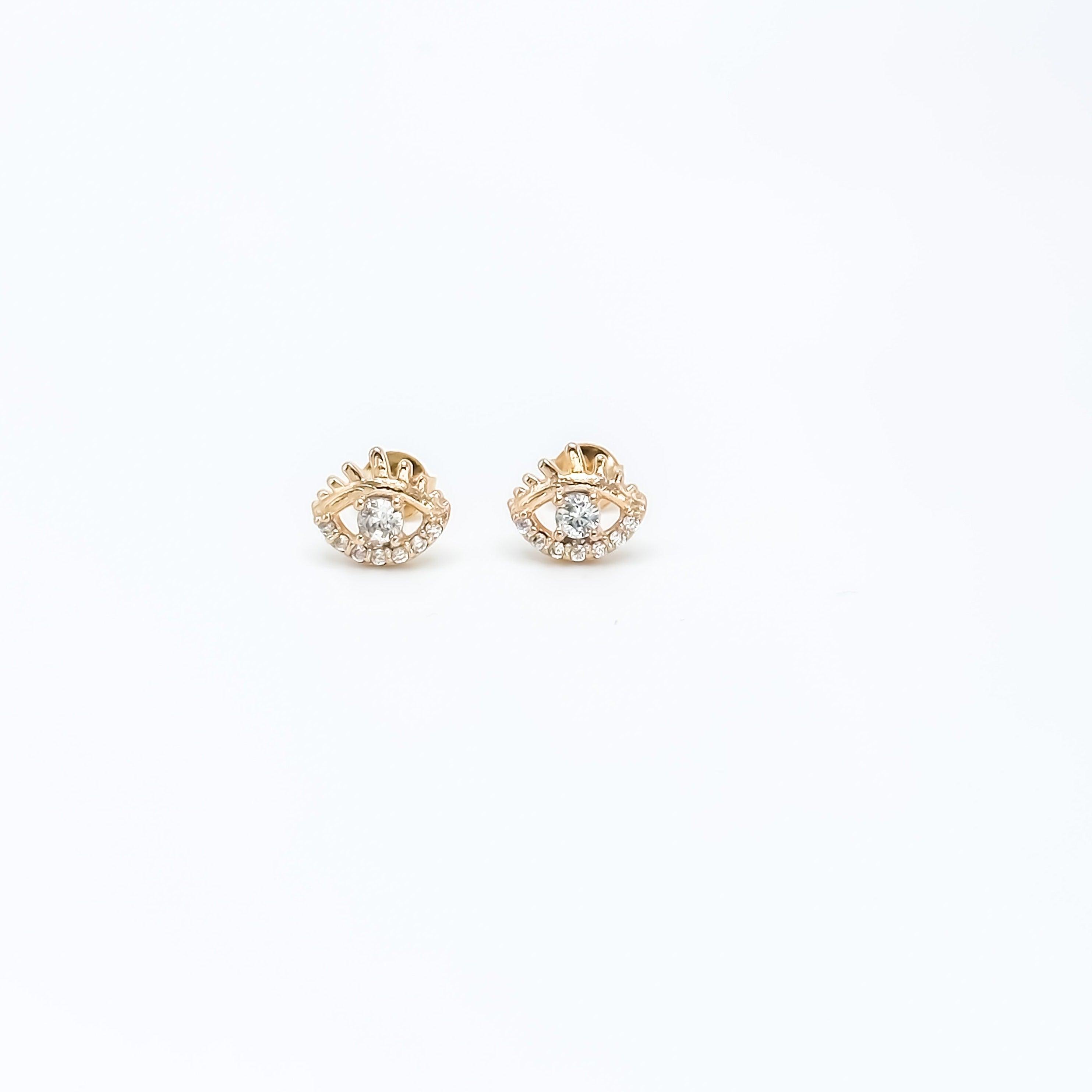 Zillah Stud Earrings - Sunday Golden