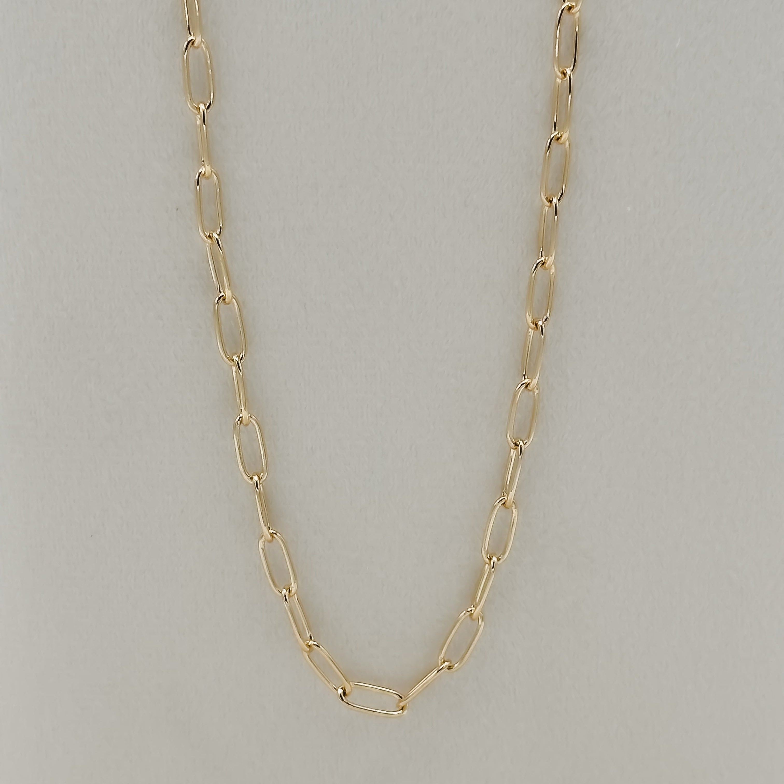 Layla Paperclip Chain Necklace