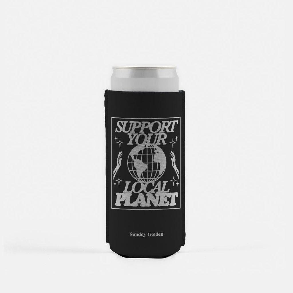 Support your local Planet | Slim Can Cooler - Sunday Golden