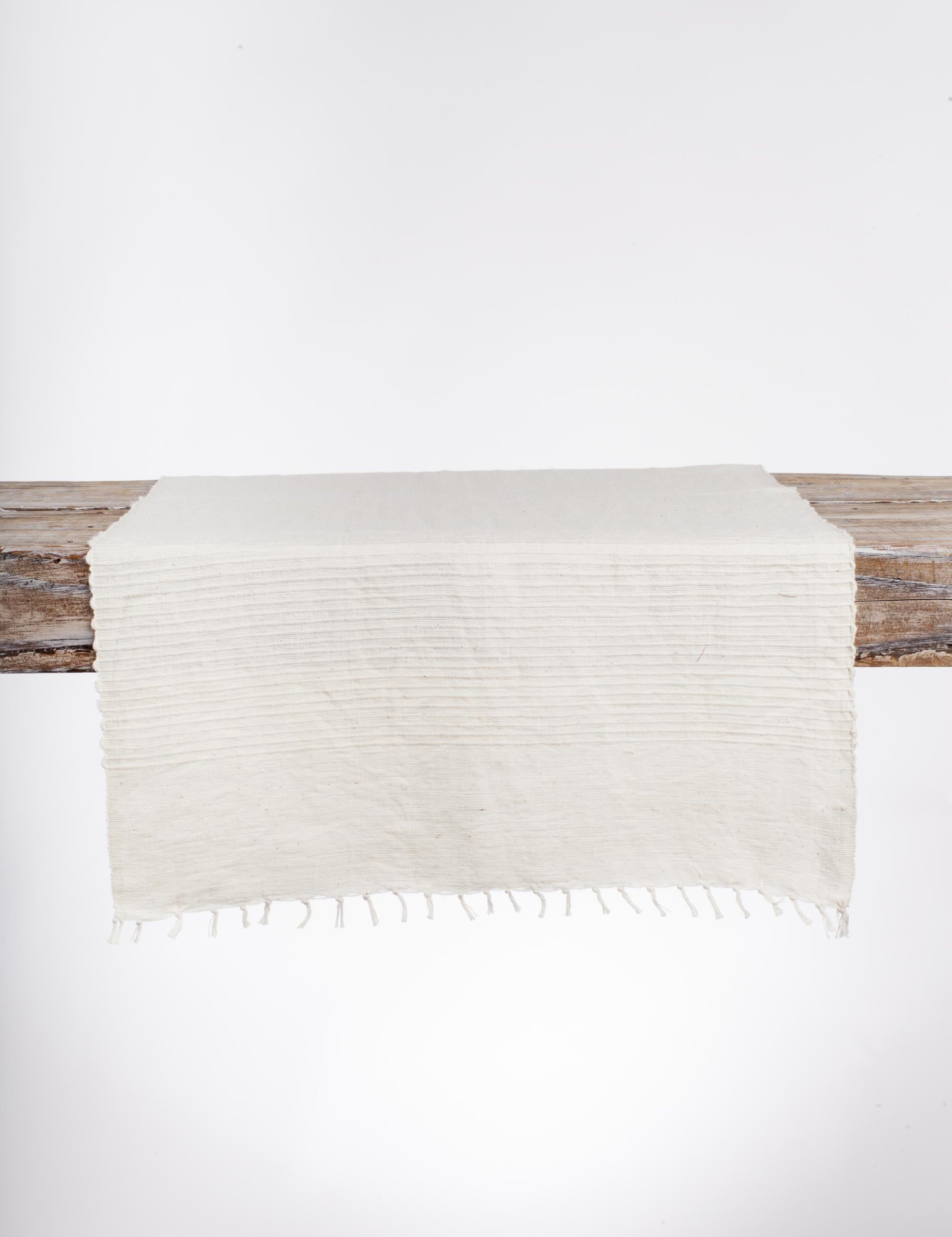 Riviera Cotton Table Runner - Sunday Golden