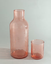 Hammered Glass Carafe | Handblown in India - Sunday Golden