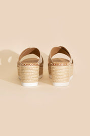 Height Raffia Platform slides