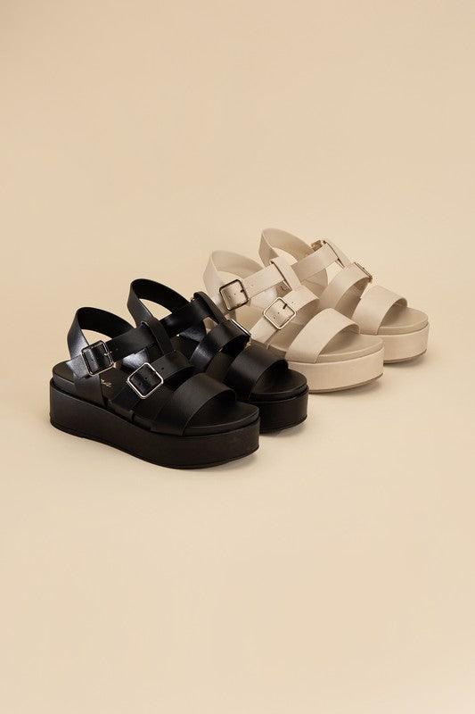 Drifter Chunky Sandals - Sunday Golden