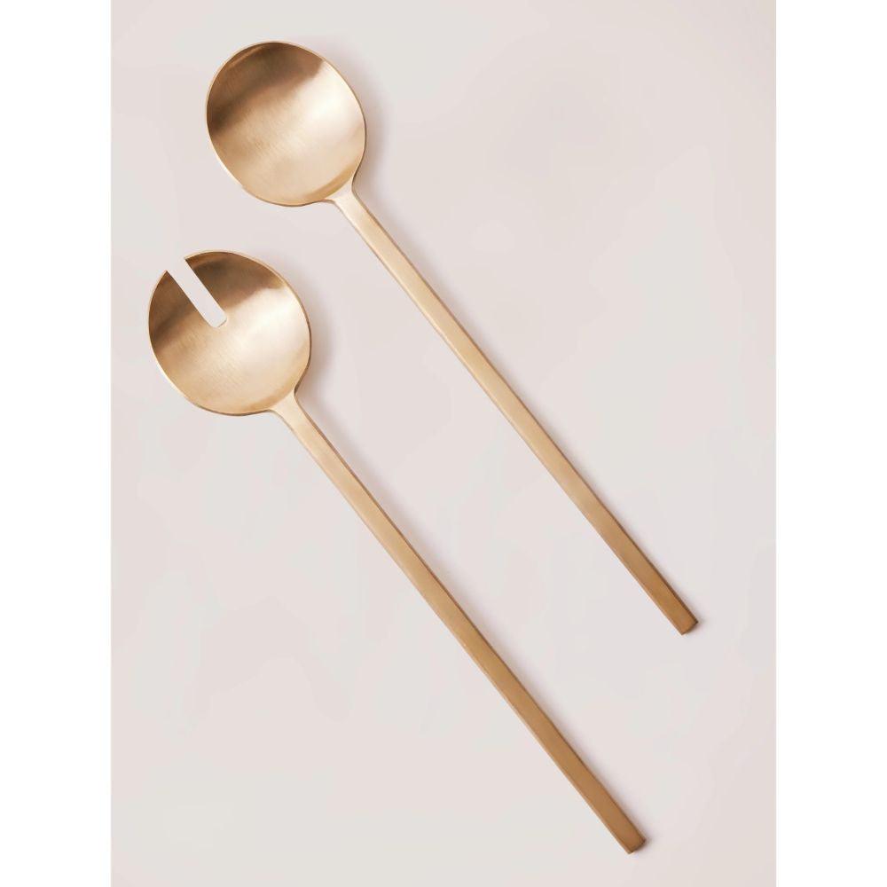 Loop Salad Servers - Sunday Golden