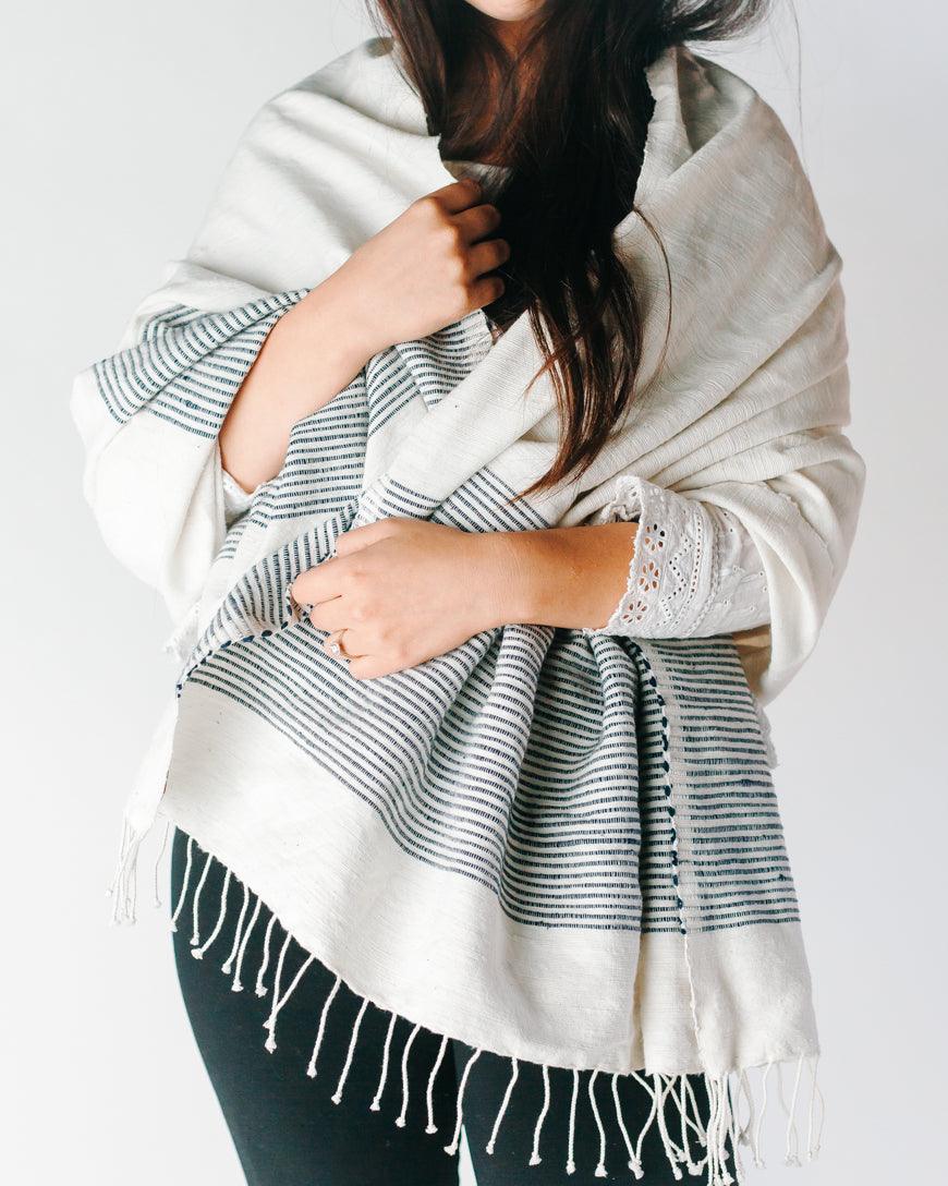 Riviera Cotton | Throw Blanket - Sunday Golden