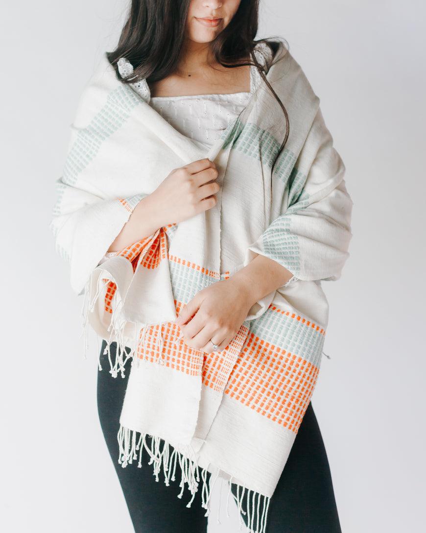 Camden Handwoven | Cotton Throw Blanket - Sunday Golden