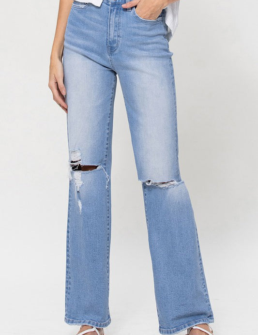 High Rise Vintage Flare Jeans