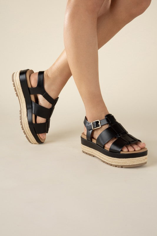 McLean Espadrille Gladiator Sandals