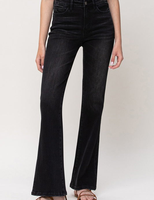 High Rise Relax Flare Jeans