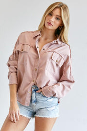 Everly Button Down Shirts - Sunday Golden