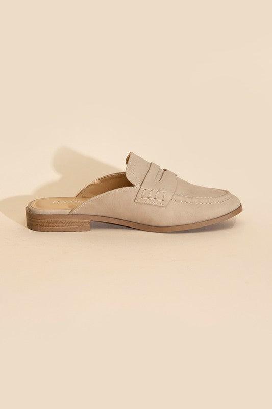 Polly Flat Mules - Sunday Golden