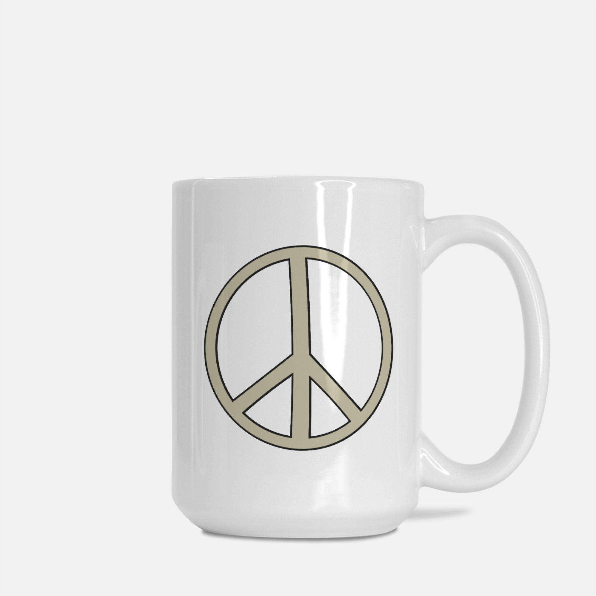 Green Peace! | 15oz. Mug - Sunday Golden