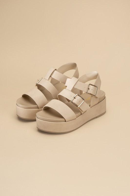 Drifter Chunky Sandals - Sunday Golden