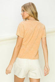 Wonder Basic Short Sleeve Shirt - Sunday Golden