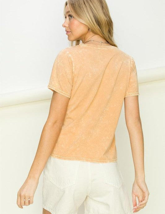 Wonder Basic Short Sleeve Shirt - Sunday Golden