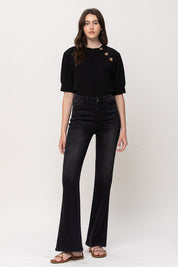 High Rise Relax Flare Jeans