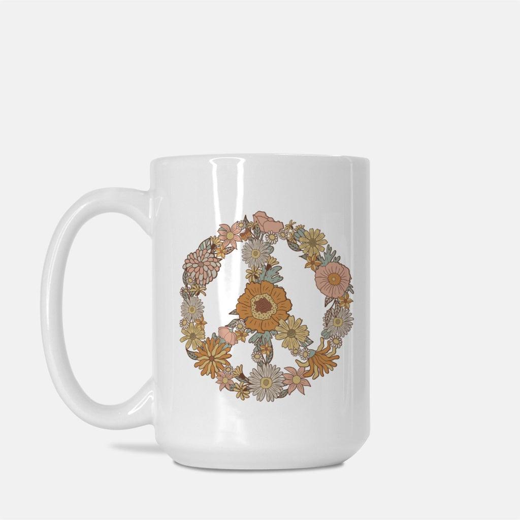 Hippie Flower | 15oz Mug - Sunday Golden