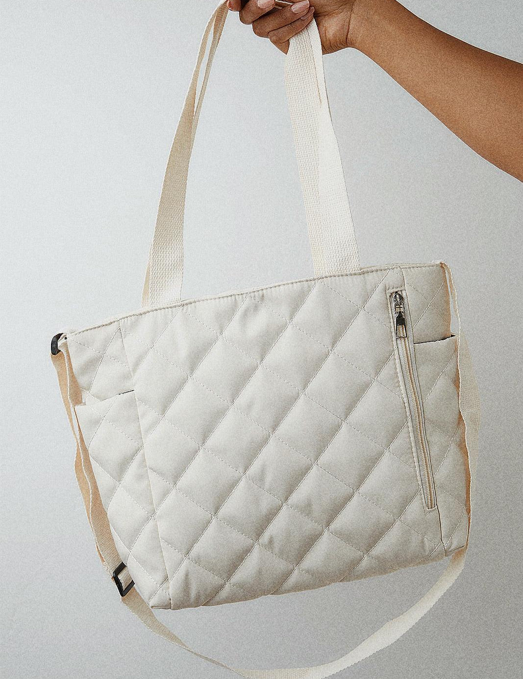 There She Goes Bag in Cream - Sunday Golden