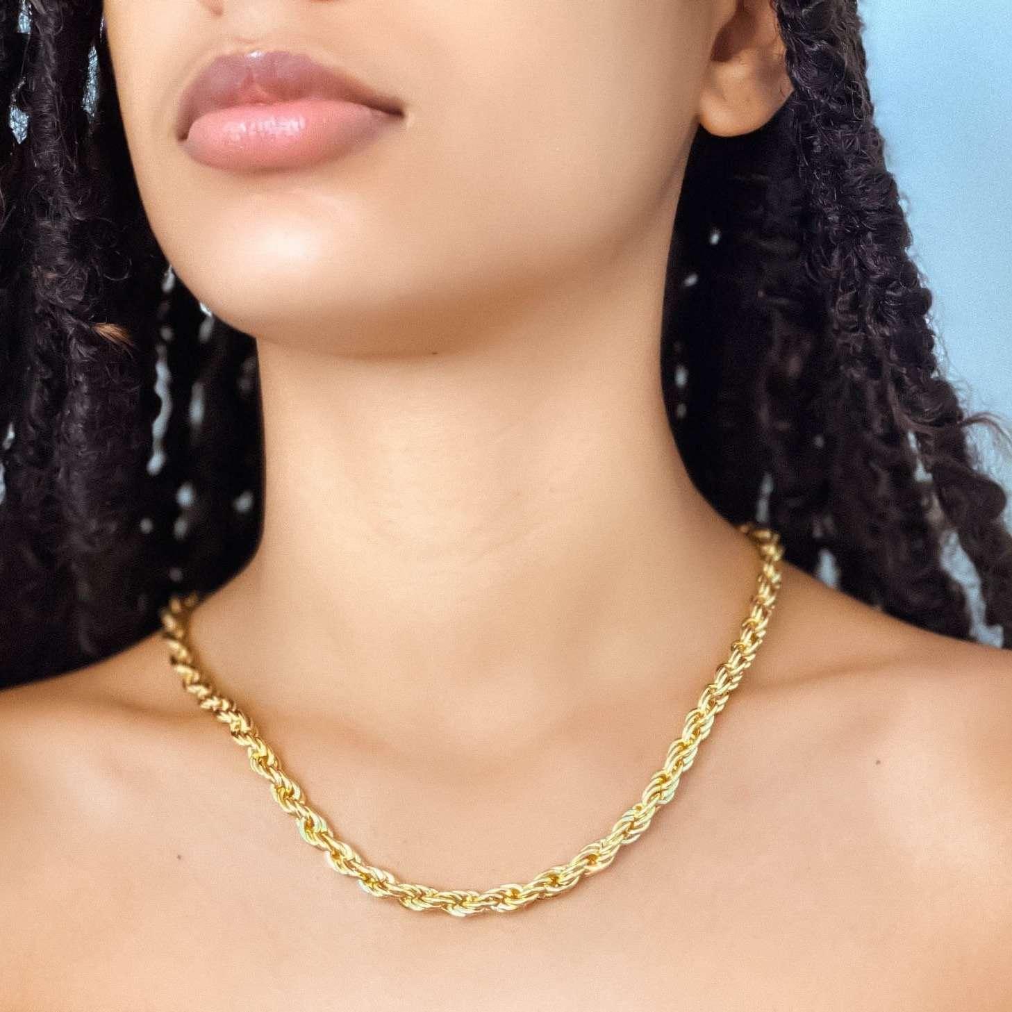 bold gold-filled chain link. 14k gold filled. layering necklace. 