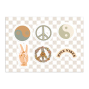 Peace + Love Sticker Sheet - Sunday Golden