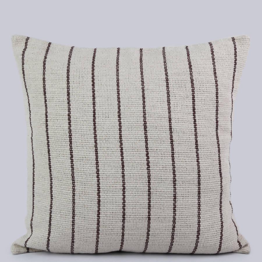 Heavy Cotton Striped Pillow Cover - Sunday Golden