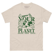 Support Your Local Planet | Classic Fit Tee - Sunday Golden