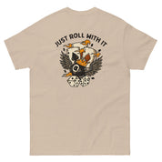 Just Roll With It | Classic Fit Tee - Sunday Golden