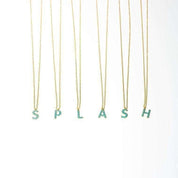 Roslyn Initial Necklace - Sunday Golden