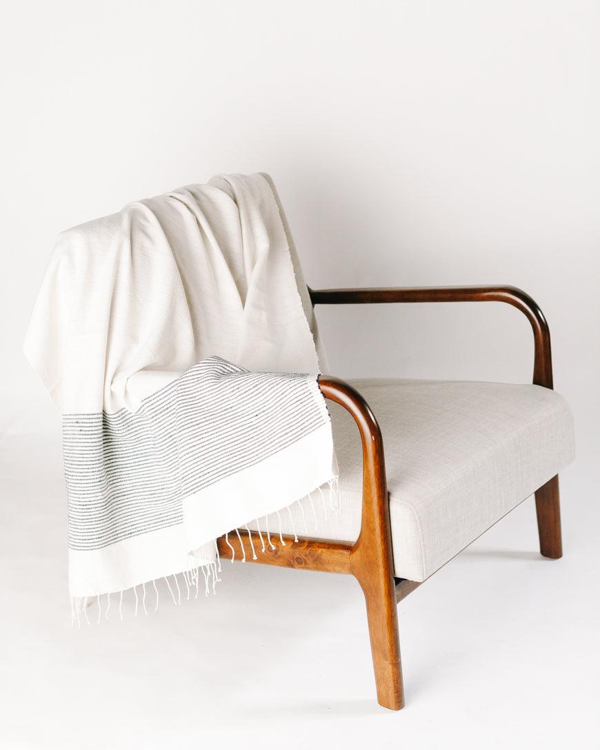 Riviera Cotton | Throw Blanket - Sunday Golden