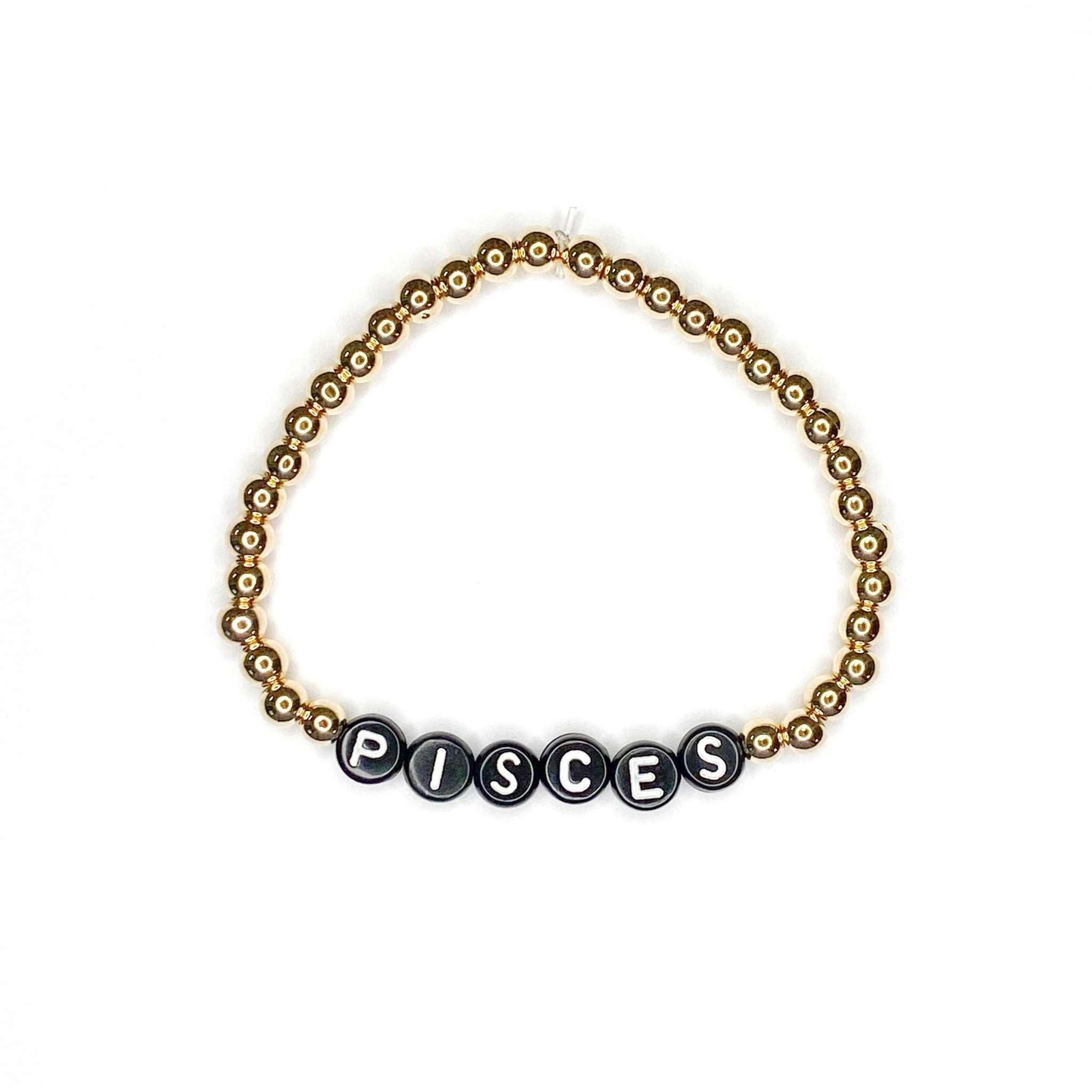 Zodiac Stretch Bracelet - Sunday Golden