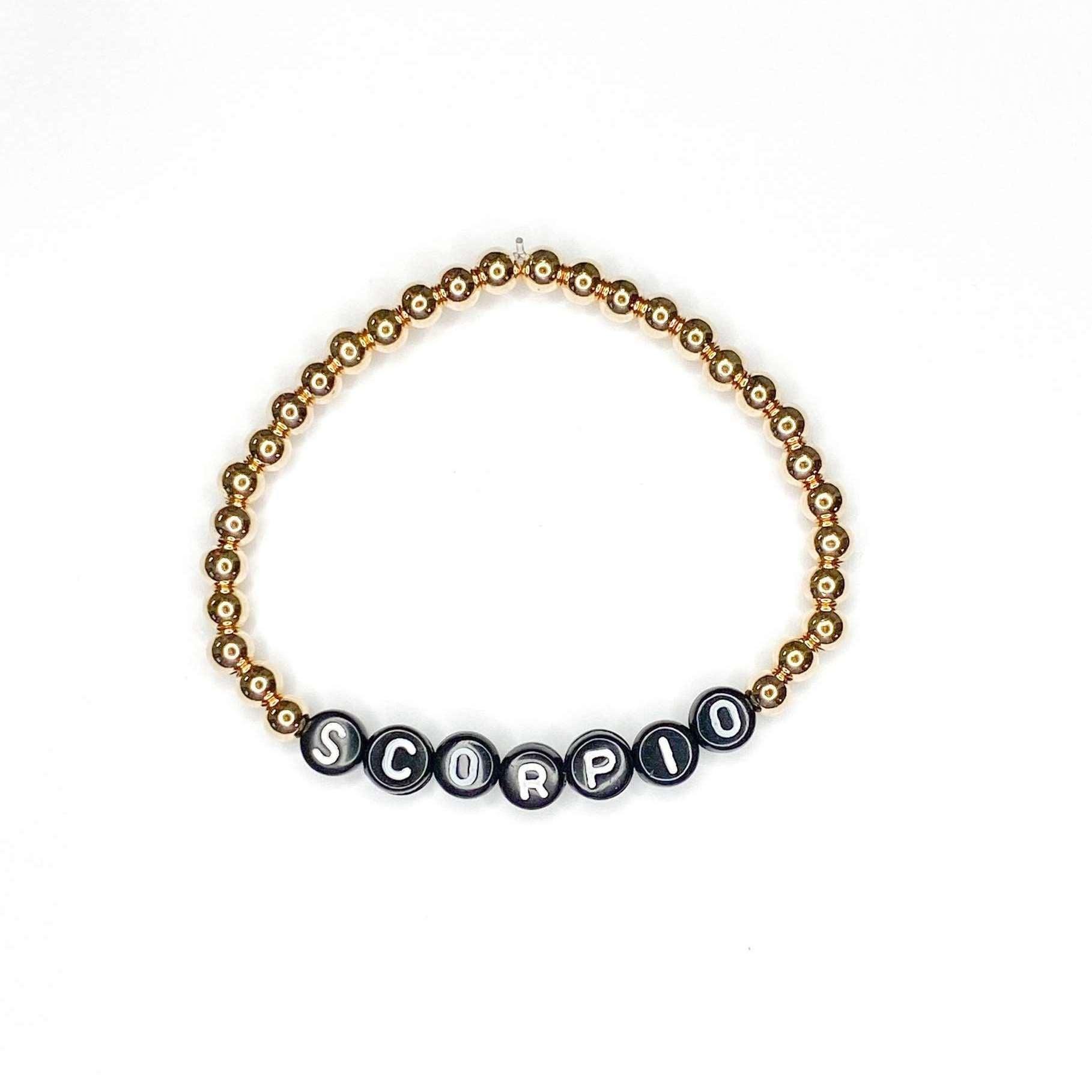 Zodiac Stretch Bracelet - Sunday Golden