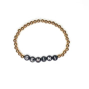 Zodiac Stretch Bracelet - Sunday Golden