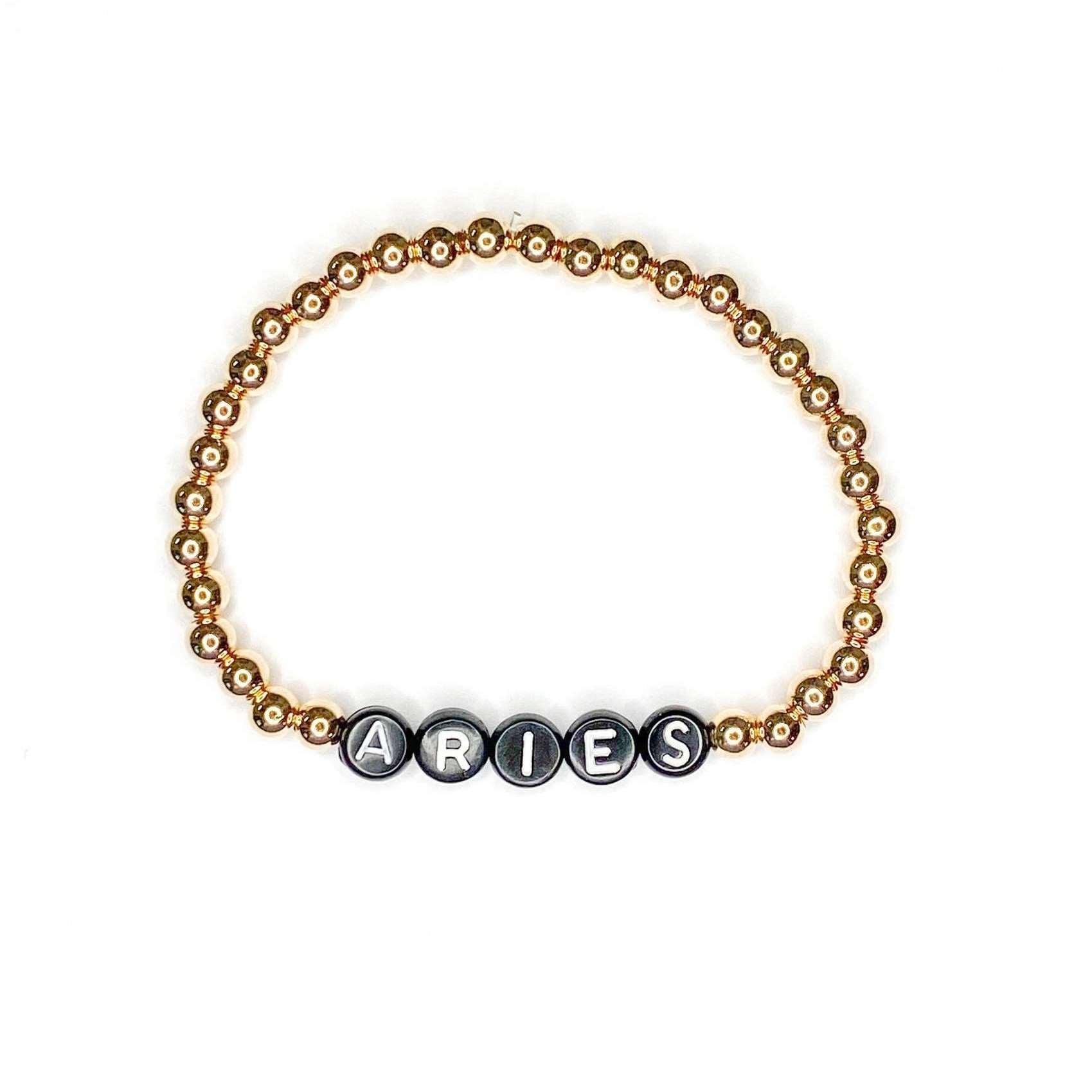 Zodiac Stretch Bracelet - Sunday Golden